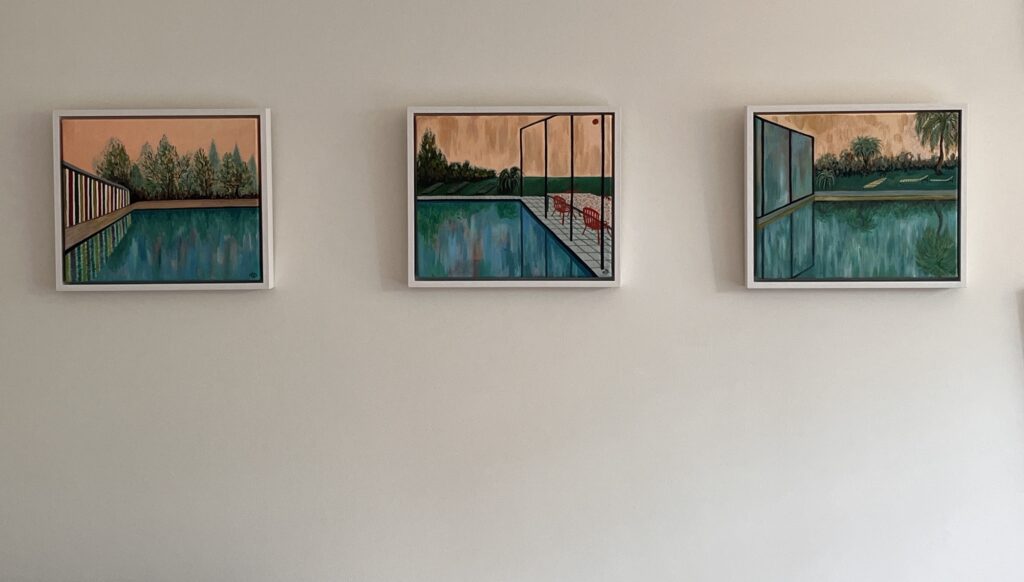Changing Rooms at Tooting Bec, Sanguinello and Ciel de PÃªche