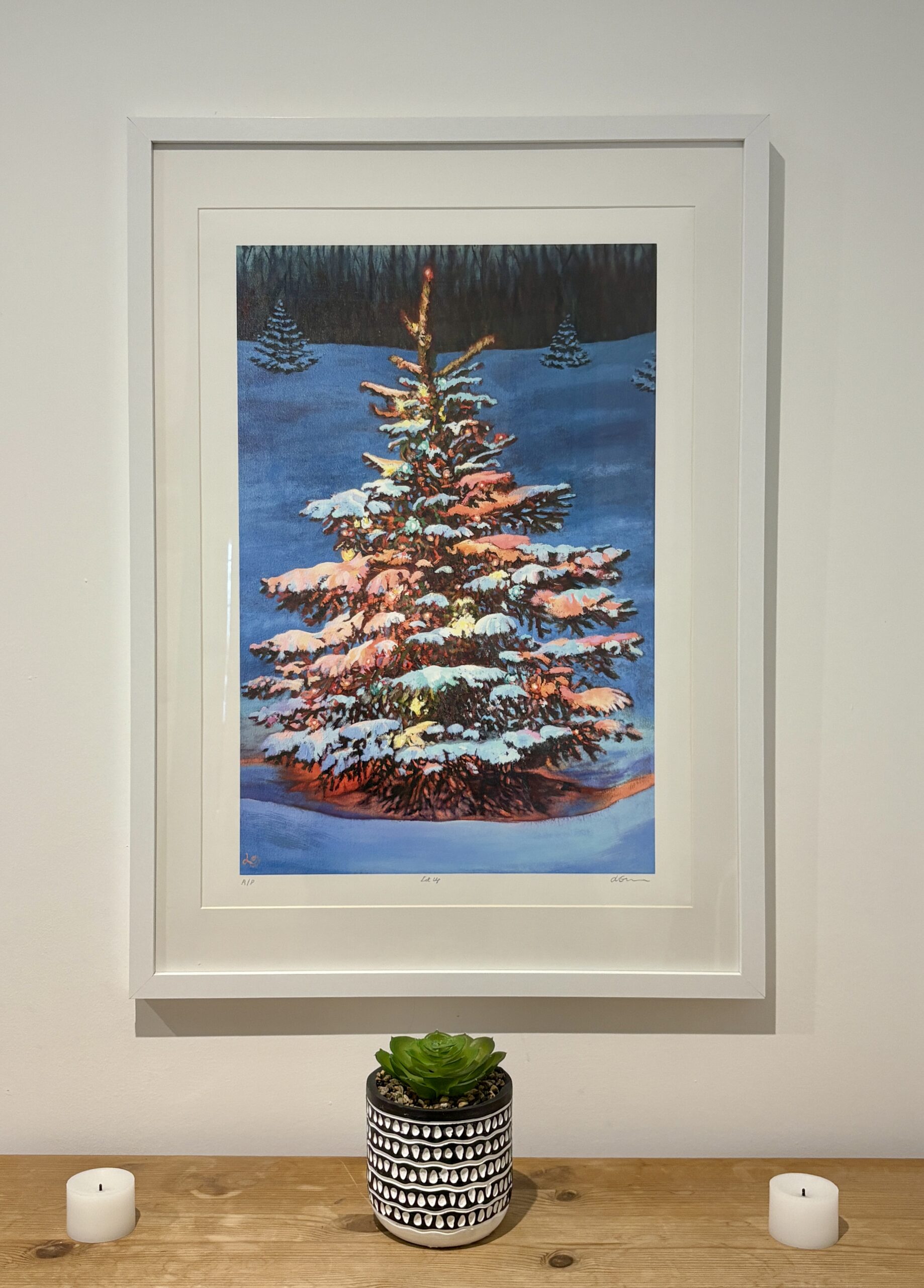 Lit Up - Limited Edition Giclee Print - Image 2