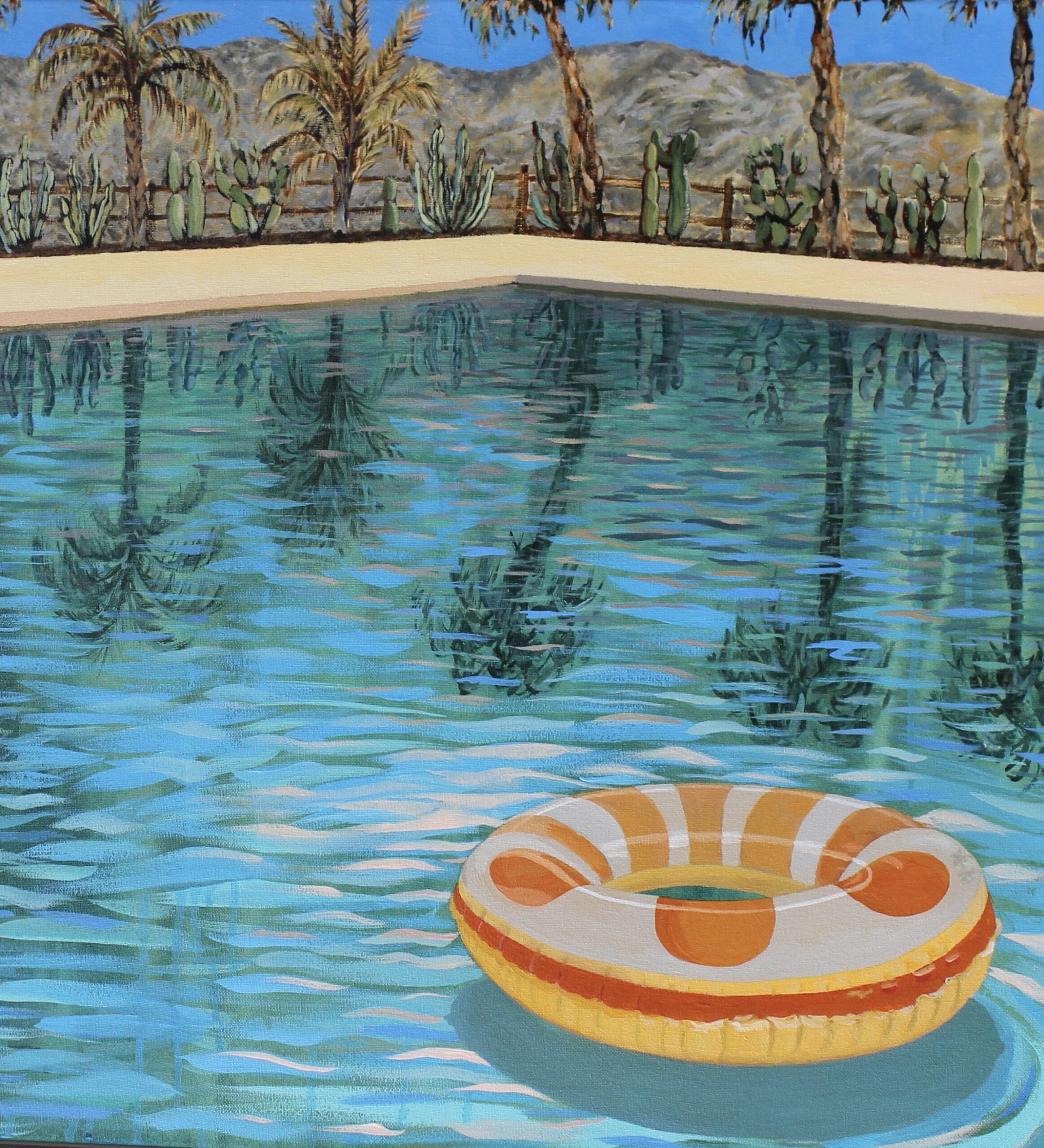Tangerine Dream Original Painting, 2025