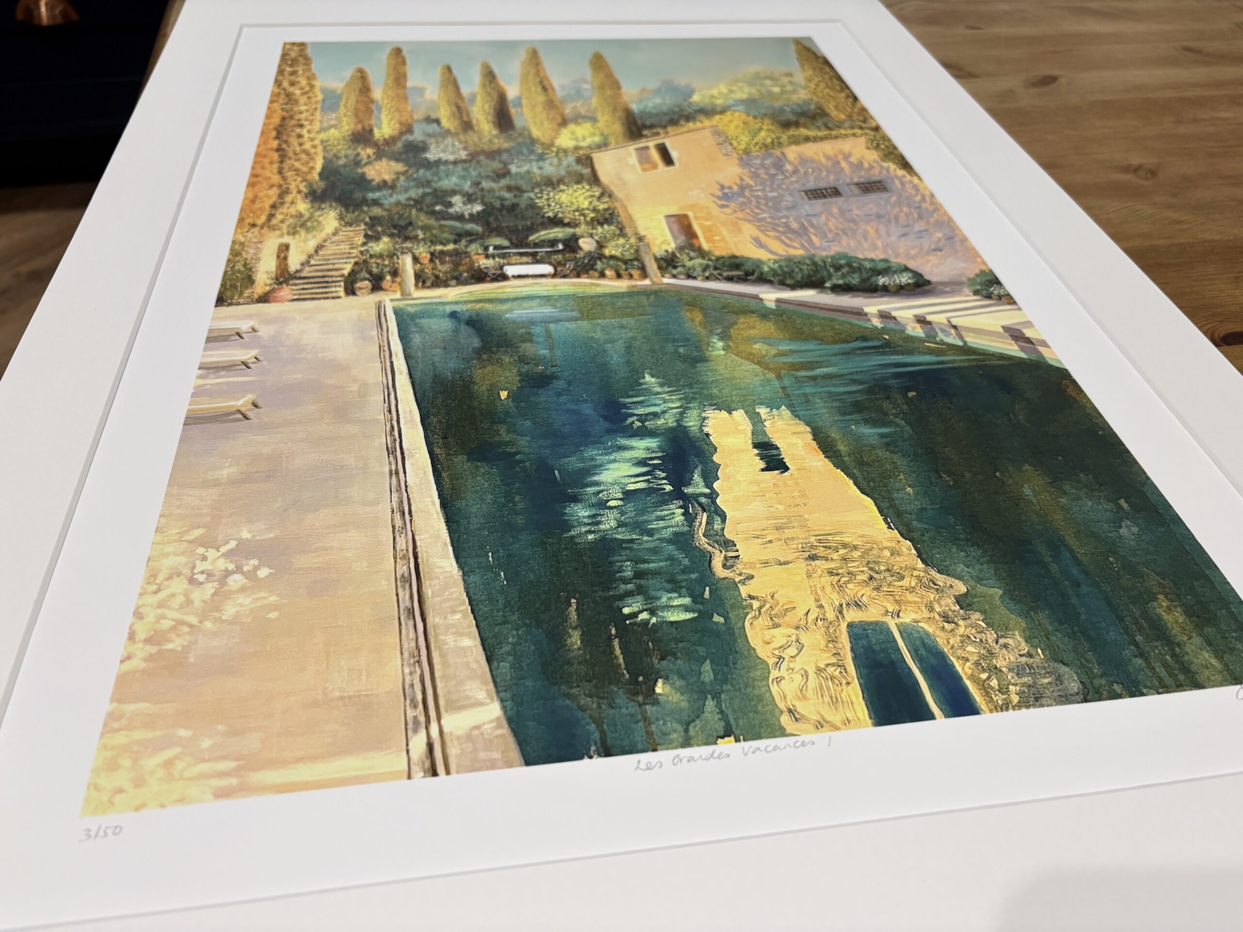 Les Grandes Vacances 1 - Limited Edition Giclee Print - Image 3