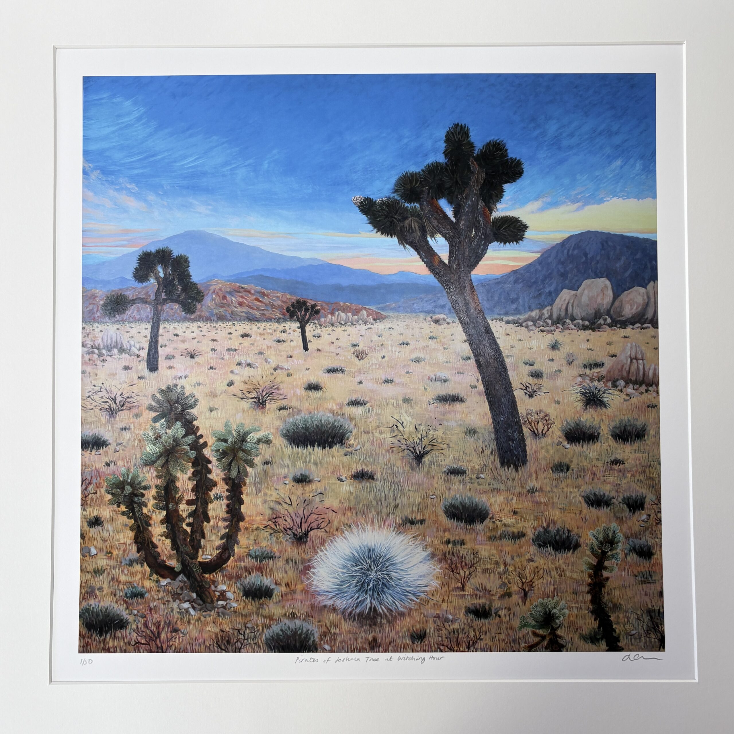 Pirates of Joshua Tree at Witching Hour - Limited Edition Giclee Print