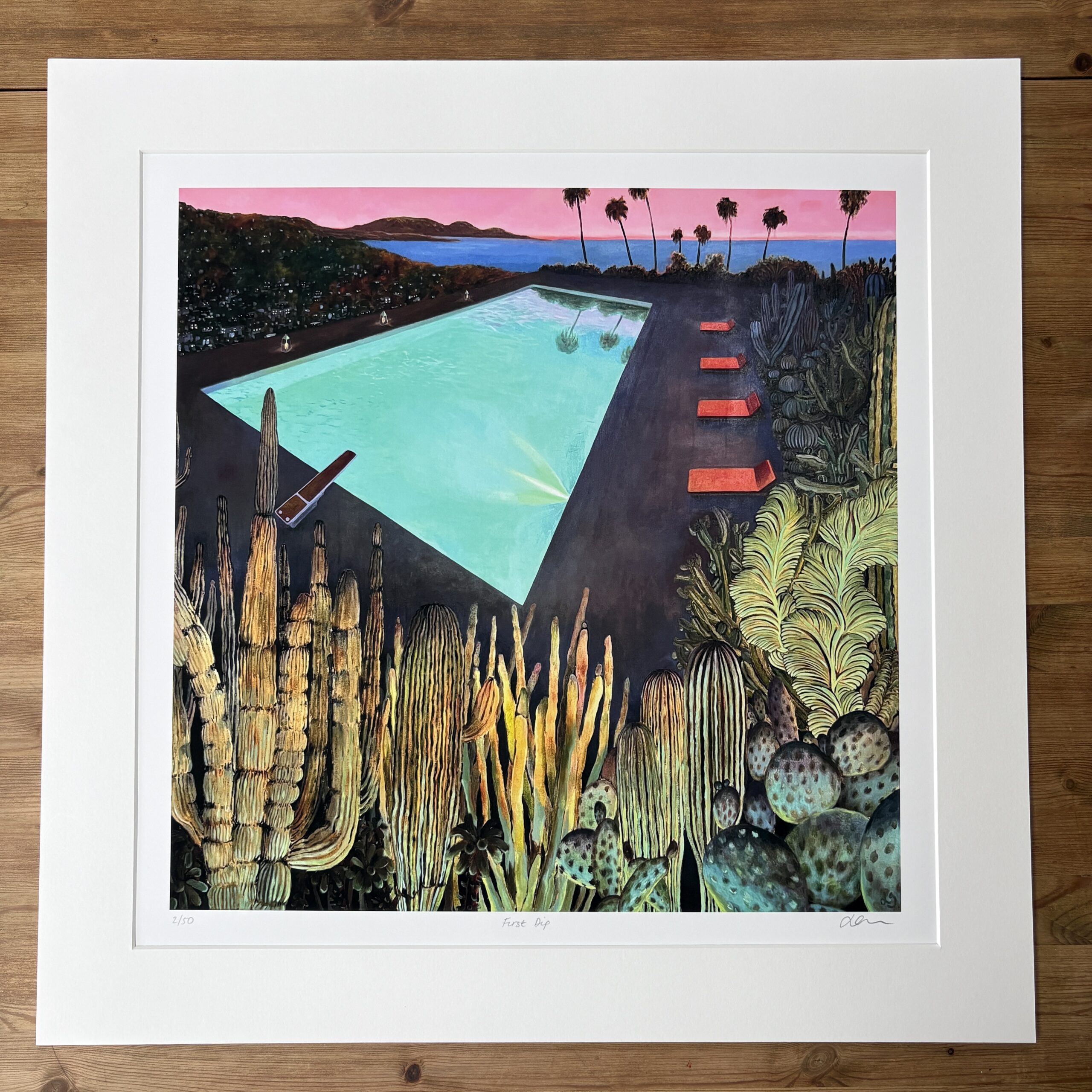 First Dip - Limited Edition Giclee Print - Image 4