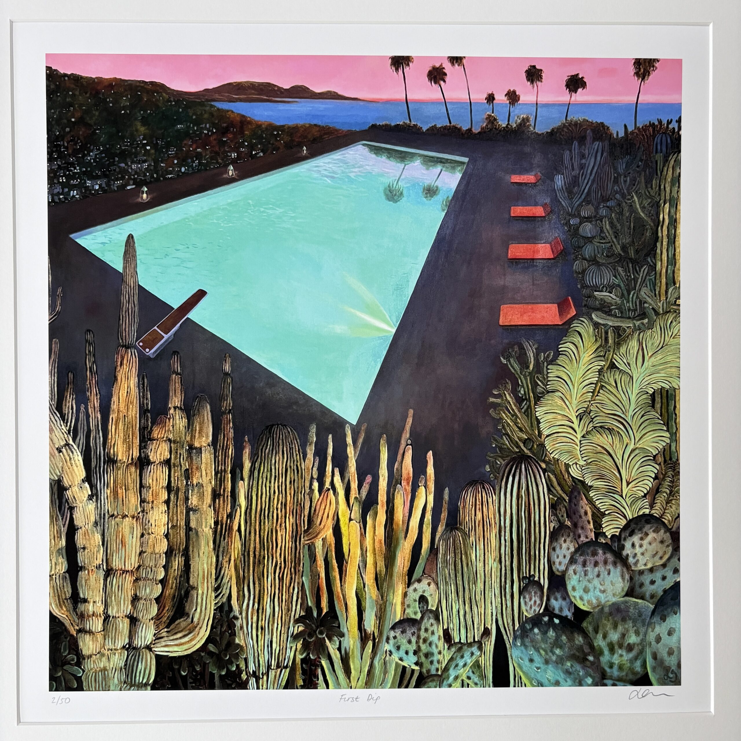 First Dip - Limited Edition Giclee Print