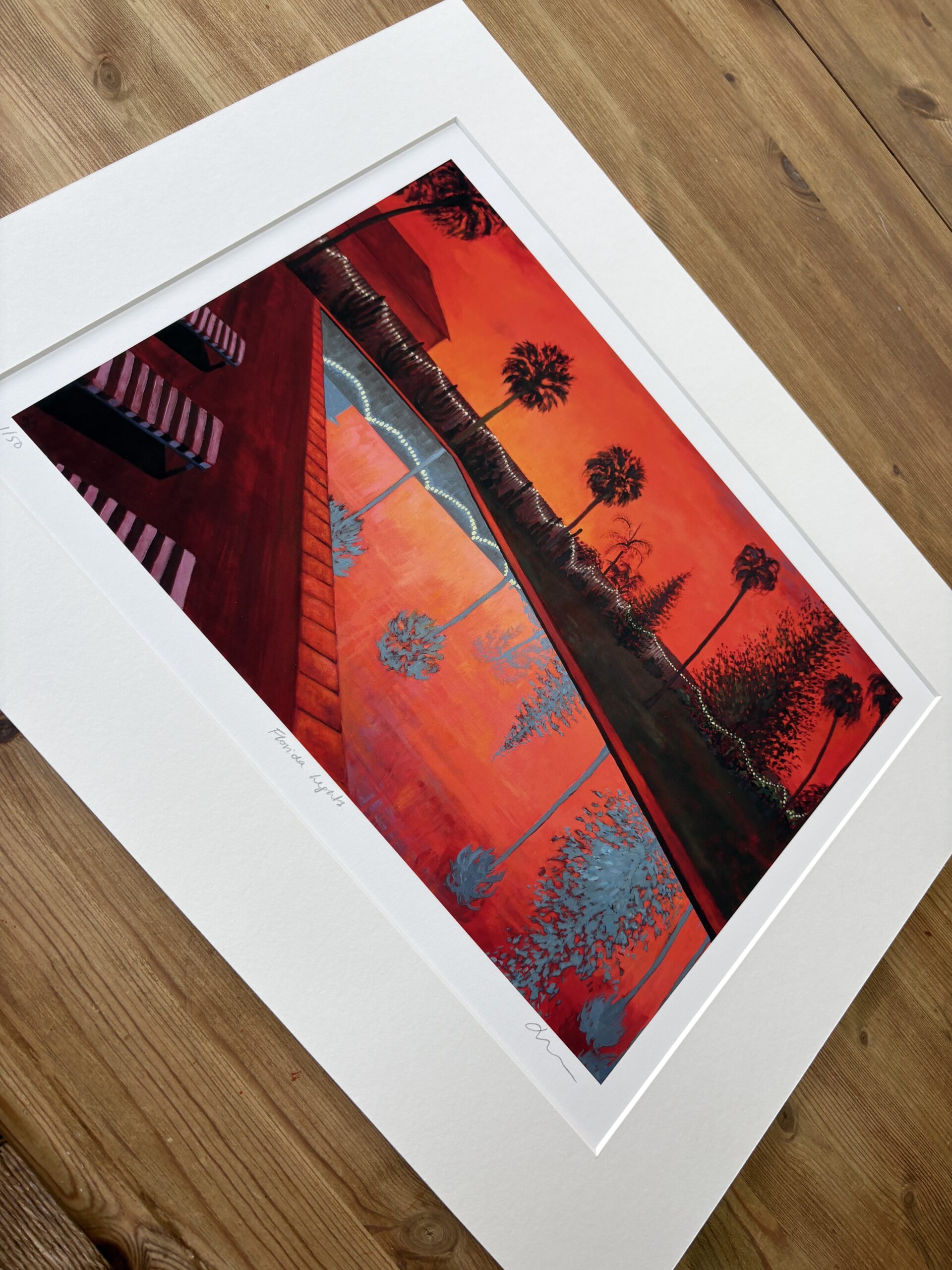 Florida Lights - Limited Edition Giclee Print