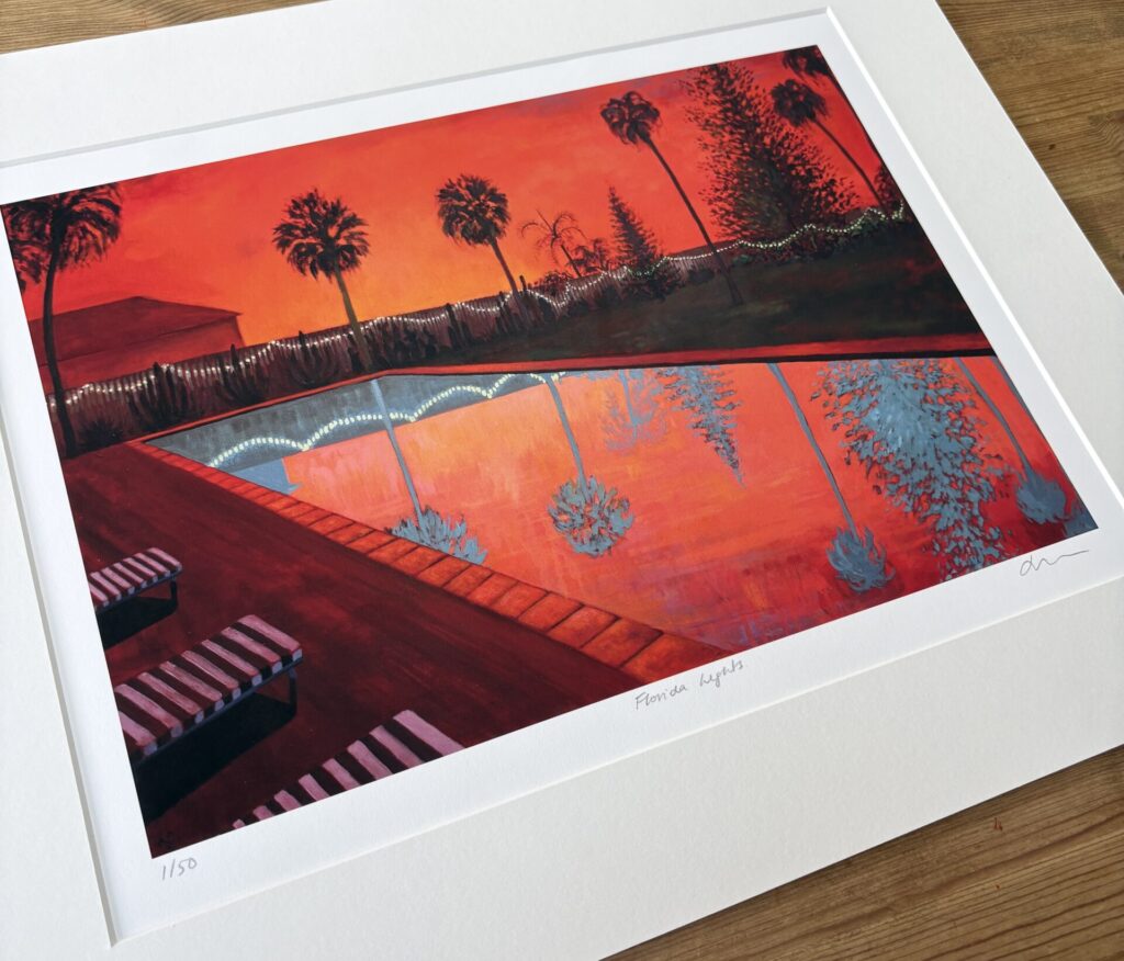 Florida Lights - Limited Edition Giclee Print