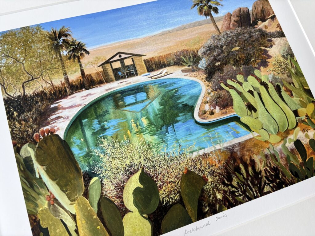 Rockbound Oasis - Limited Edition Giclee Print