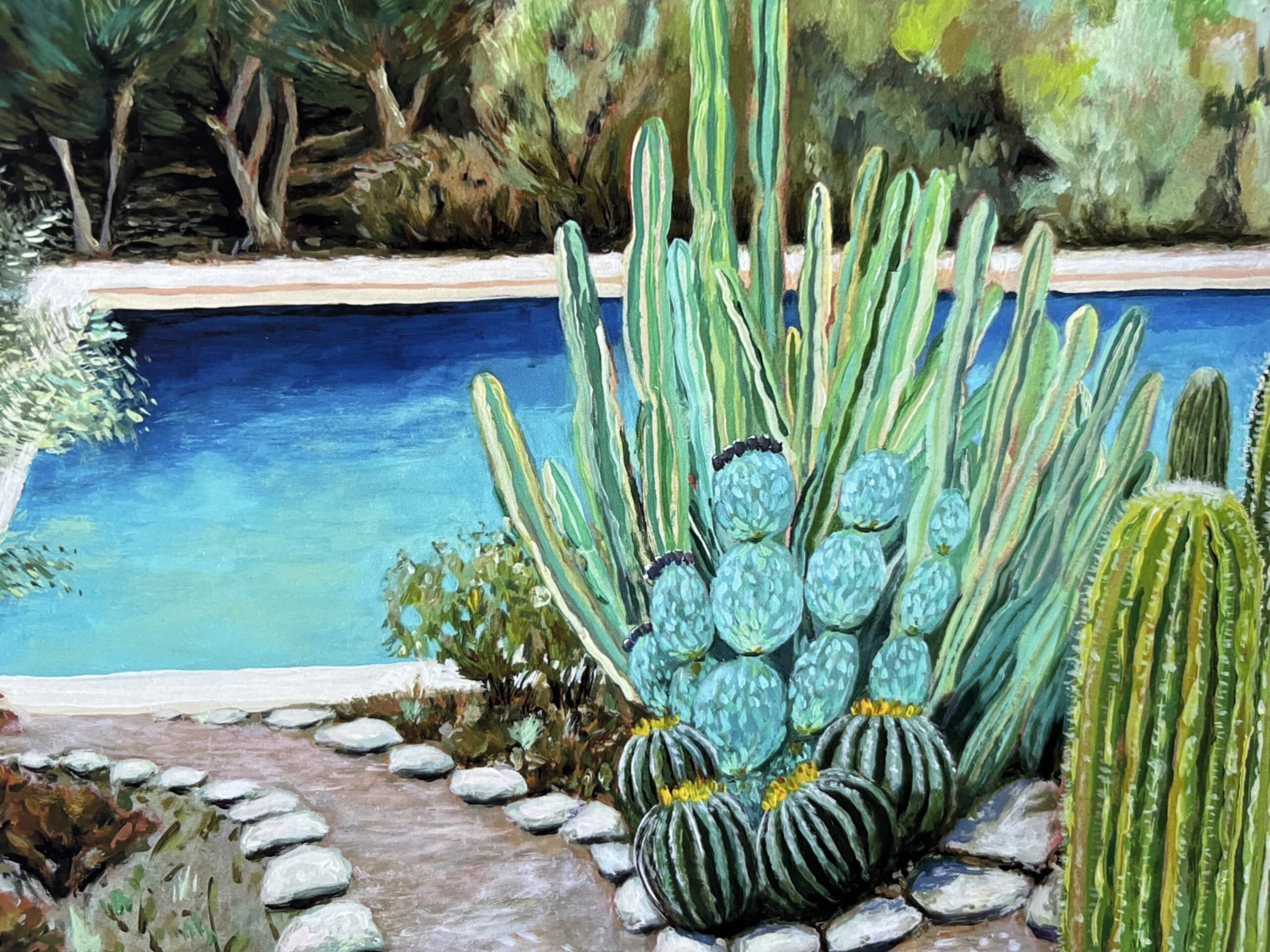Cactus Pool - Limited Edition Giclee Print