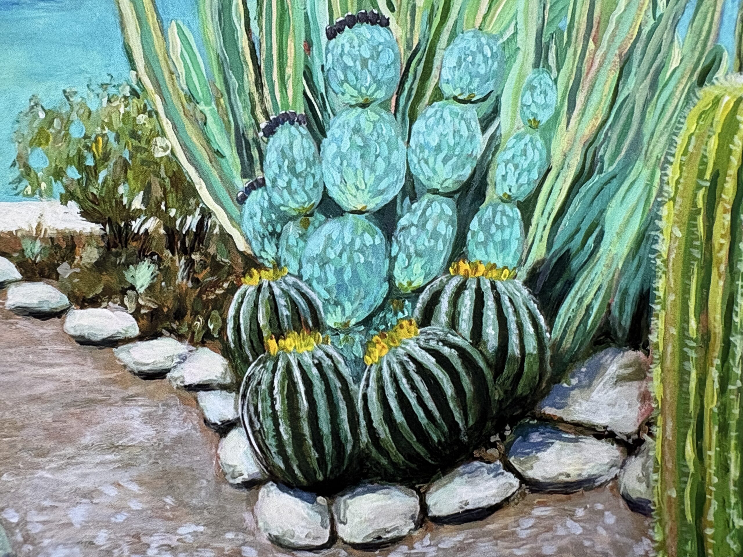 Cactus Pool - Limited Edition Giclee Print